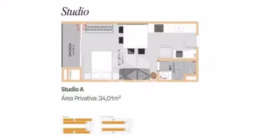 Studio no bosc ecovillage - saco grande - r$ 150 mil abaixo da tabela
