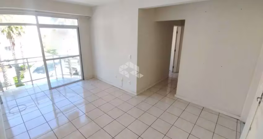 Apartamento 2 quartos com 2 sacadas no abraão - florianópolis/sc