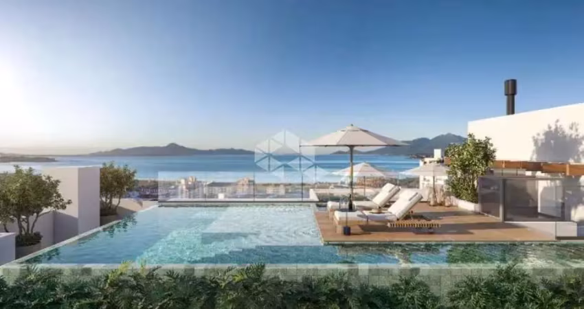 Apto 2 quartos com suíte e vista mar, no kobrasol, edifício andreas palazzo