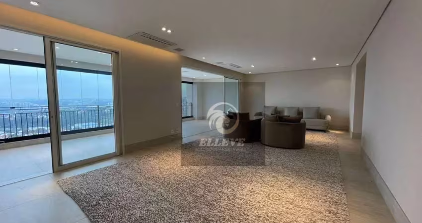 Apartamento com 4 dormitórios à venda, 296 m² por r$ 3.700.000,00 - anhangabaú - jundiaí/sp