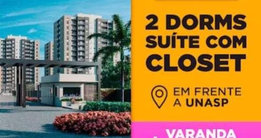 **Apartamento dos sonhos com suíte e vaga em Hortolândia**
