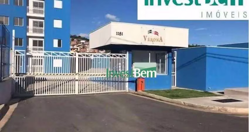 Apartamento com 2 dormitórios à venda, 47 m² por r$ 320.000,00 - condomínio residencial verona - valinhos/sp