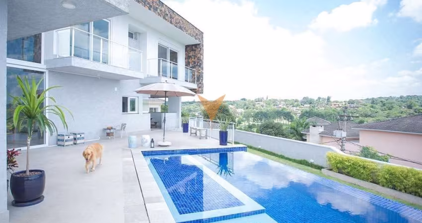 Sobrado à venda, 4 quartos, 3 suítes, 5 banheiros, 4 vagas, 632m², Residencial São Paulo II, Cotia,