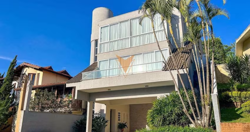 Sobrado à venda, Condomínio São Paulo II, Cotia, SP - 3 Suites, 4 Banheiros, 4 Vagas, 440m² com  pi