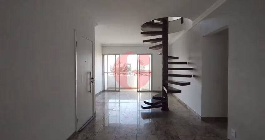 Cobertura duplex com 254,00 m² 04 Dorms. (1 suíte) e 3 vagas de garagens  no Jd. Aquarius!