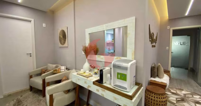 Sala comercial mobiliada em condomínio para venda de 52m² - Jardim Aquarius
