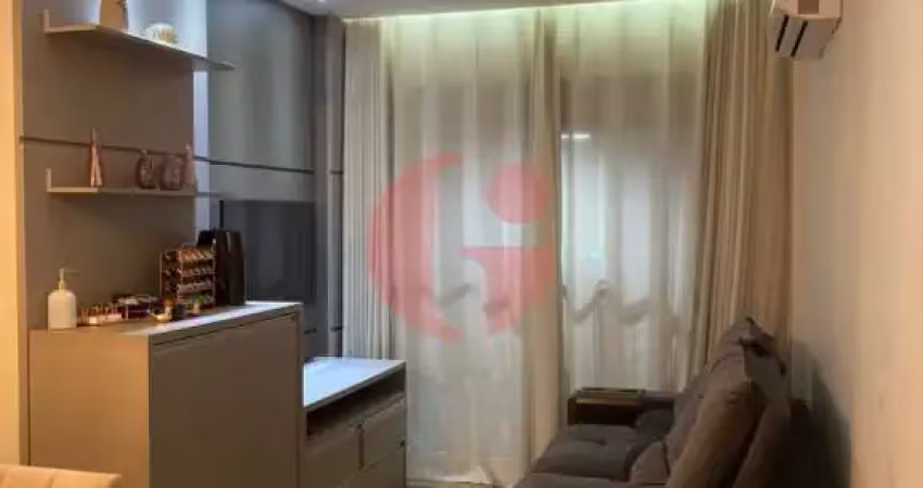 Apartamento mobiliado para locação e venda com 2 quartos e 2 vagas de garagem com 62m² - jardim américa