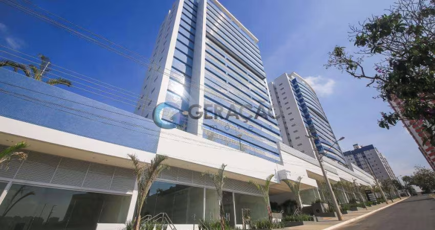 Loja comercial para locação em condomínio fechado de 107m² no Jardim Aquarius