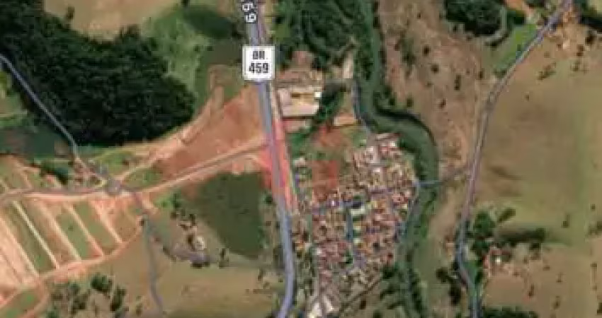 Sítio com área de 18.000 m² - área privilegiada à beira da rodovia mg-459 e fundos para estrada municipal do bairro mato dentro de baixo - piranguinho/mg.