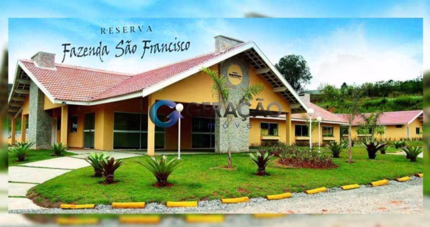 Terreno em condomínio fechado de 1.270m² - Reserva Fazenda São Francisco | Jambeiro