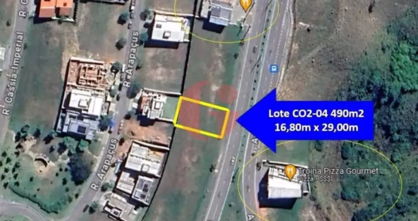 Lote comercial à venda no alphaville com 490m² no urbanova!