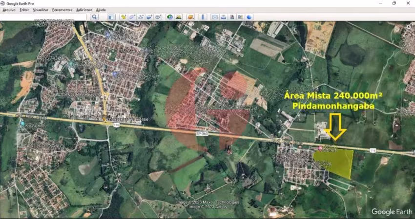 Terreno para venda com 227.100 m² - Pindamonhangaba