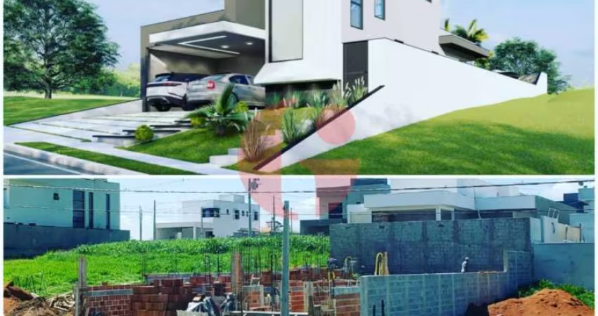 Casa em condomínio para venda com 03 suítes e piscina - 180m² em Caçapava.