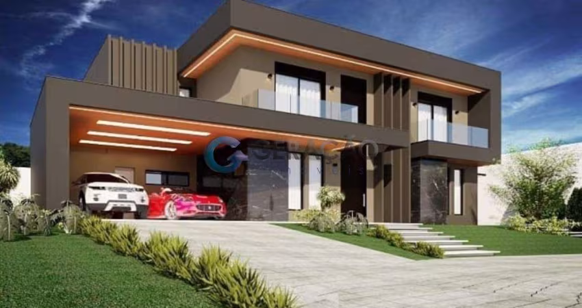 Sobrado em Condomínio com 05 Dorm. e 04 Suítes- 344,29m² Colinas do Paratehy Norte