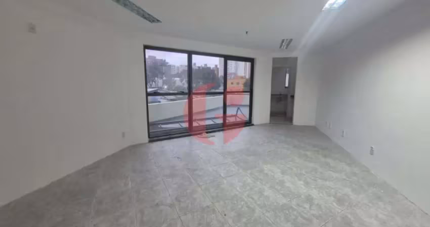 Sala comercial em condomínio para locação com 74m² no centro | sjc