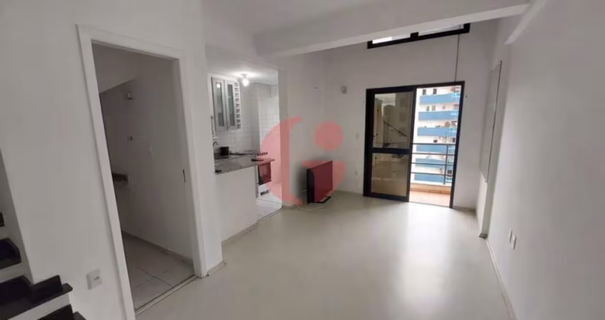 Apartamento mobiliado para locação com 01 quarto (1 suíte) e 02 vagas de garagem - 52m² no bairro Jardim Aquarius