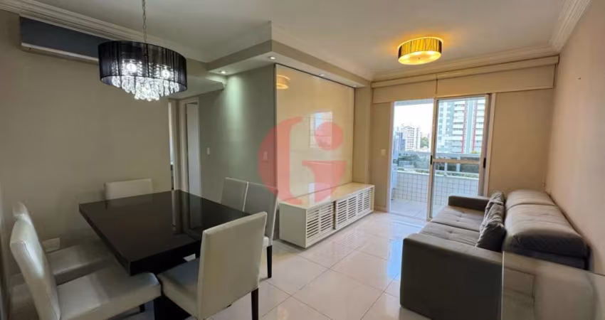 Apartamento mobiliado para locação de 02 quartos e 02 vagas de garagem - 68m² no bairro Vila Adyanna