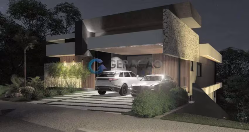 Sobrado em condomínio fechado para venda com 03 quartos e 03 suítes - 296,06m² no Putim