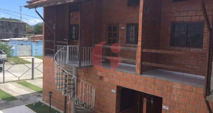 Apartamento mobiliado para venda com 02 quartos e 01 vaga de garagem - 70m² na Martim de Sá em Caraguatatuba