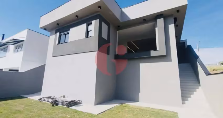 Casa térrea à venda em condomínio fechado com 03 dormitórios sendo 03 suítes-220 m² construídos- putim