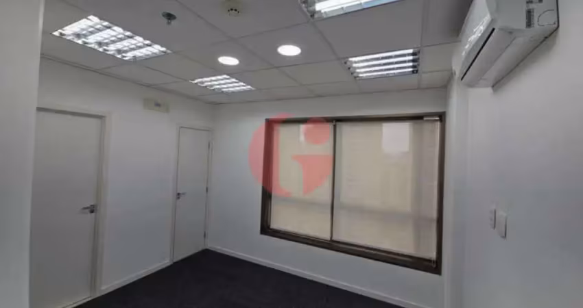 Sala comercial para locação com 32 m² e 1 banheiro- no bairro jardim aquarius