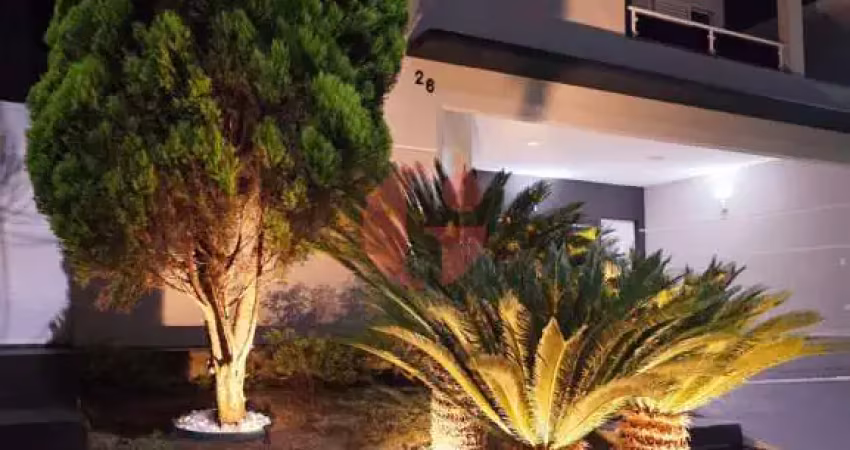 Sobrado à venda em condomínio fechado com 5 quartos sendo 1 suíte- 312 m² terreno- vila branca - jacareí