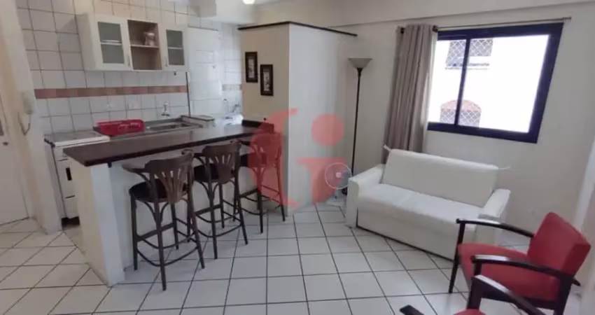 Apartamento mobiliado para locação com 1 dormitório e 1 vaga de garagem - 45m² no jardim esplanada