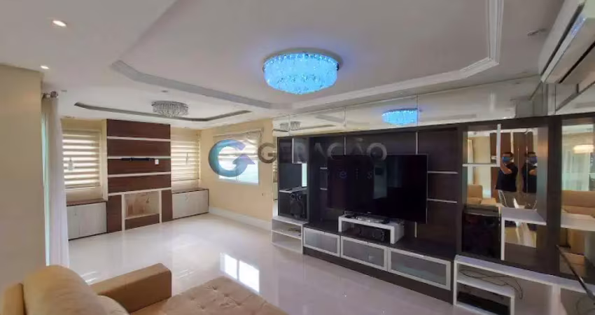 Apartamento mobiliado para venda e locação com 4 quartos sendo 4 suítes - 259m² no bairro jardim aquarius