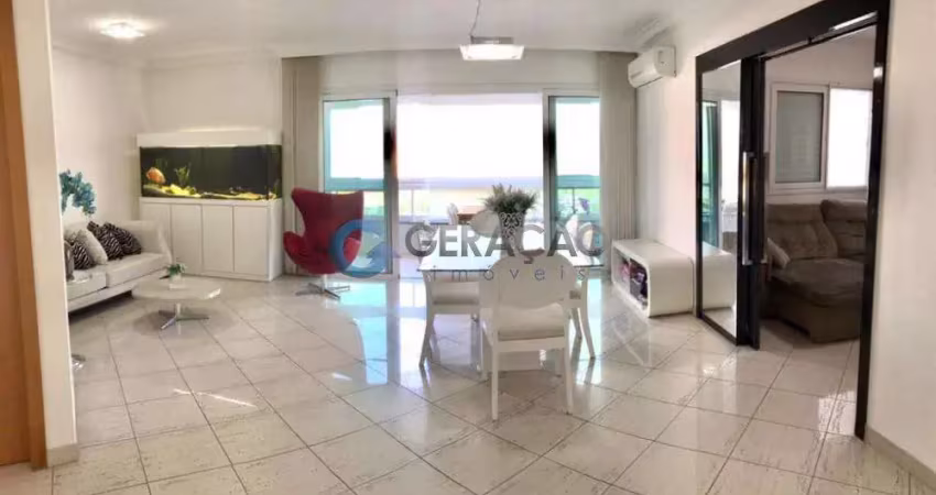 Apartamento para locação com 4 quartos sendo 3 suítes e 3 vagas de garagem - 153m² no bairro jardim aquarius