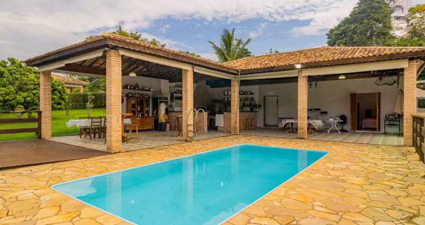 Chácara com lago e piscina R$1.350.000,00 Cabreúva, interior de São Paulo.