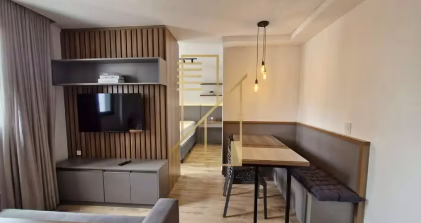 Apartamento mobiliado 1 quarto no centro de curitiba