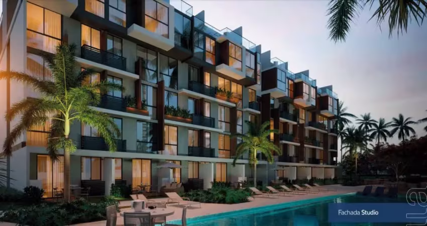 Excelente apartamento em condomínio à beira mar com 2 quartos na praia dos carneiros - tamandaré - pe