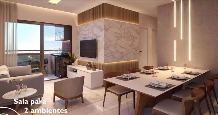 Apartamento excelente localização com 3 quartos em Zumbi - Recife - PE