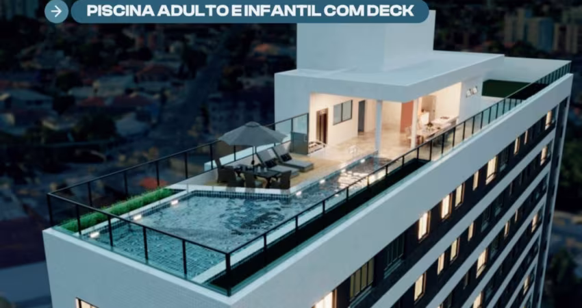 Excelente localização com 2 e 3 quartos na Zona Norte de Recife - PE