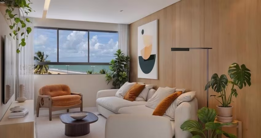 Excelente apartamento 2 quartos a beira-mar de Piedade / PE