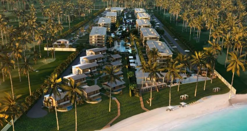Apartamento em condomínio à beirar mar na Praia dos Carneiros - Tamandaré - PE