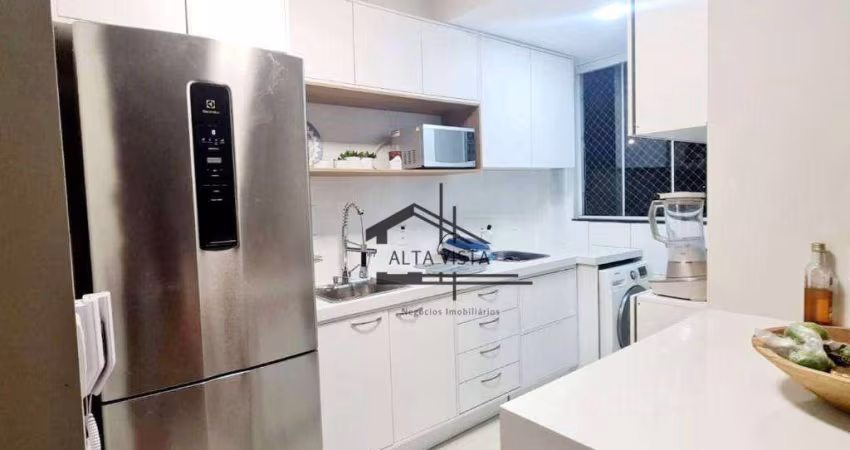 Apartamento com 2 dormitórios à venda, 60 m² por R$ 260.000,00 - Luizote de Freitas - Uberlândia/MG