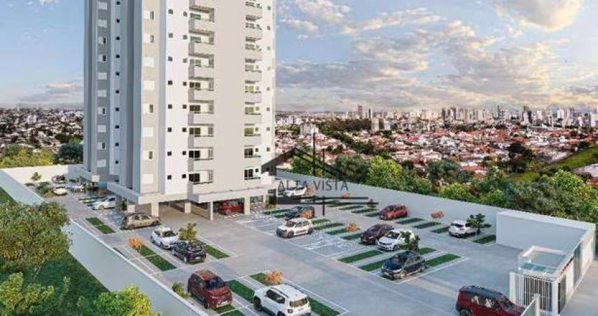 Apartamentos com 2 dormitórios à venda, plantas de  53,53 e 57,93 m²  por R$ 286.900 - Jardim Patrícia - Uberlândia/MG