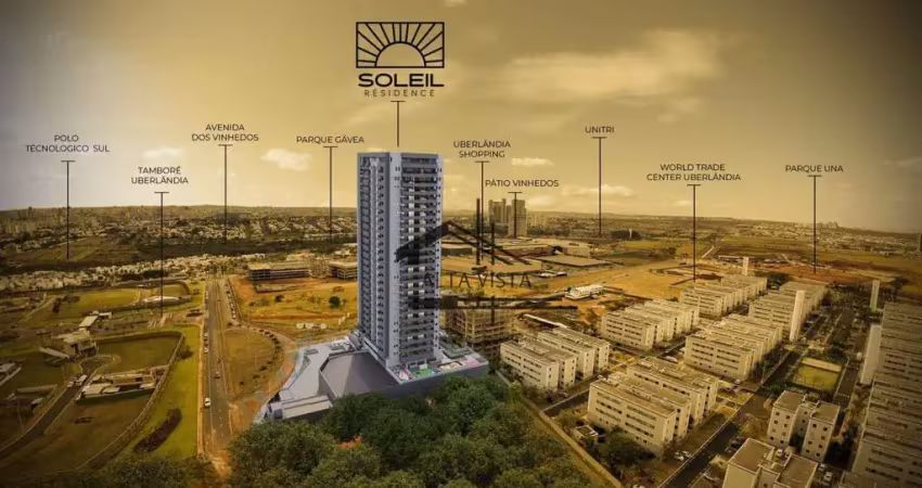 Apartamento com 3 dormitórios à venda, 204 m² por R$ 810.000 - Gávea - Uberlândia/MG