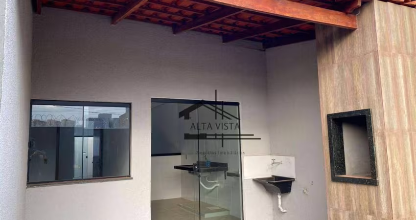 Casa com 2 dormitórios à venda, 72 m² por R$ 310.000 - Park Dos Ypês - Uberlândia/MG