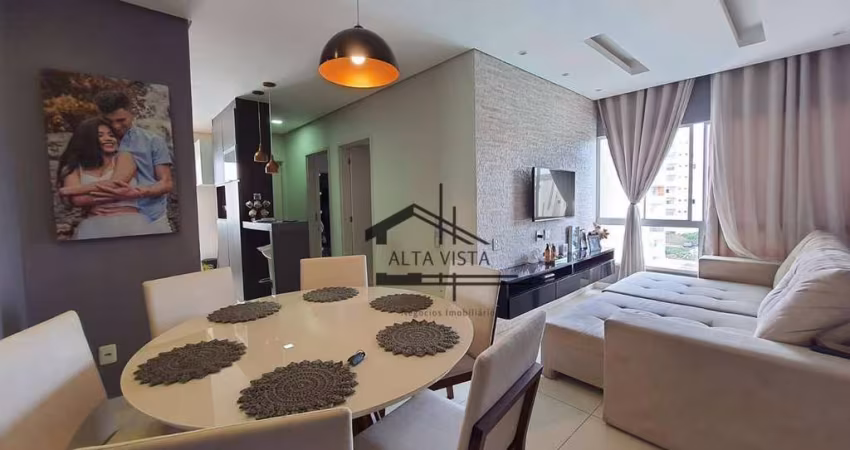 Apartamento com 2 dormitórios à venda, 59 m² por R$ 260.000,00 - Jardim Holanda - Uberlândia/MG