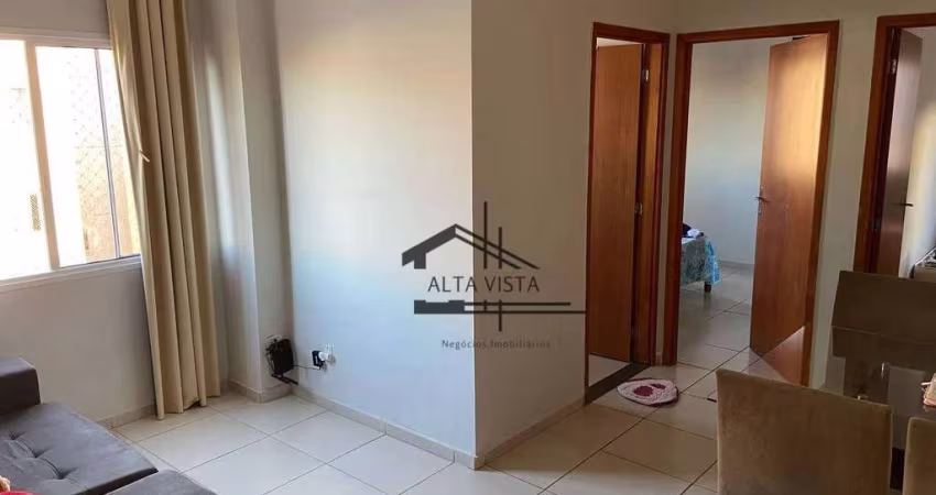 Apartamento com 2 dormitórios à venda, 48 m² por R$ 158.000 - Morumbi - Uberlândia/MG