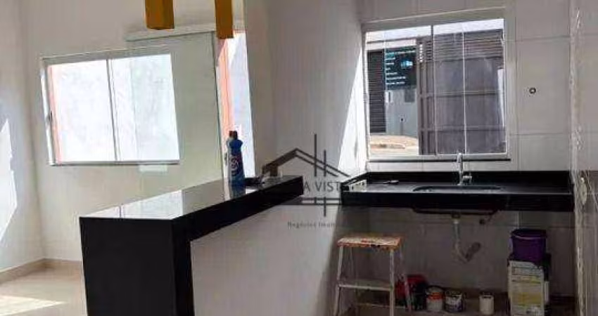 Casa com 2 dormitórios à venda, 66 m² por R$ 273.000 - Jardim América I - Uberlândia/MG