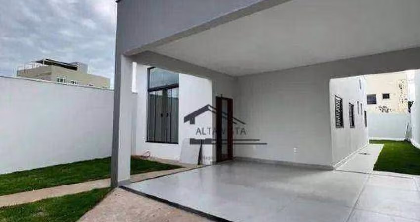 Casa com 3 dormitórios à venda, 103 m² por R$ 630.000 - Jardim Holanda - Uberlândia/MG