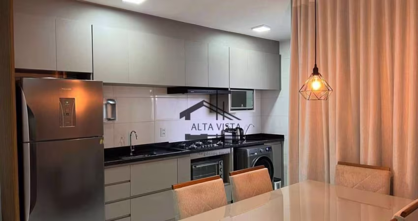 Apartamento com 2 dormitórios à venda, 52 m² por R$ 280.000,00 - Granada - Uberlândia/MG