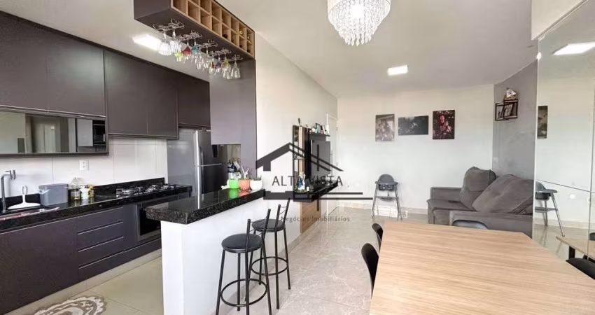 Apartamento com 2 dormitórios à venda, 60 m² por R$ 360.000 - Vida Nova - Uberlândia/MG