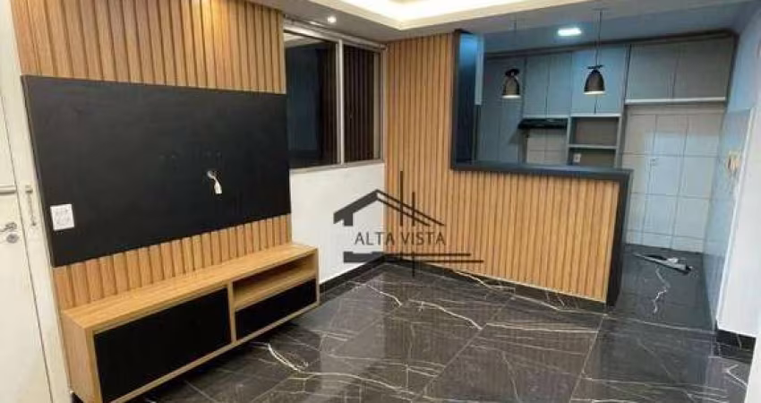 Apartamento com 2 dormitórios à venda, 43 m² por R$ 225.000,00 - Brasil - Uberlândia/MG