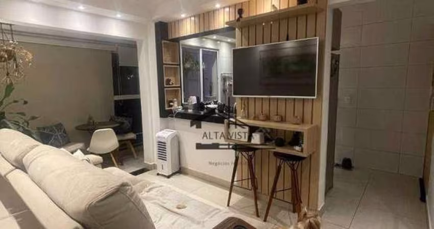 Apartamento com 2 dormitórios à venda, 61 m² por R$ 335.000 - Aclimação - Uberlândia/MG