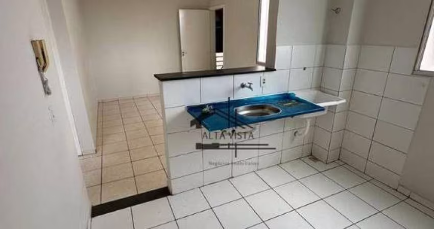 Apartamento com 2 dormitórios à venda, 48 m² por R$ 145.000,00 - Gávea Sul - Uberlândia/MG