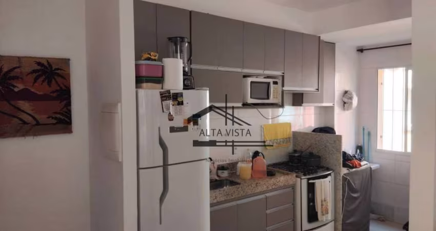 Apartamento com 2 dormitórios à venda, 57 m² por R$ 190.000 - Conjunto Alvorada - Uberlândia/MG